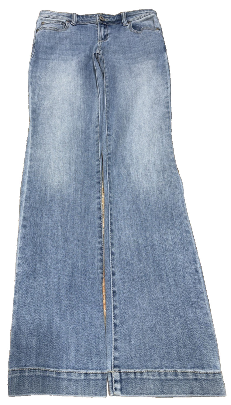 INC Light Wash Bootcut Flare Jeans Size 6 Mid Rise 32 Inseam